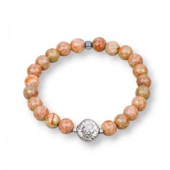 Unakite bracelet