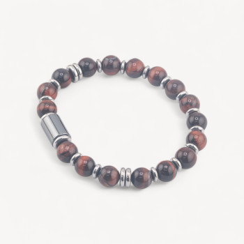 Tiger's eye - men's bracelet