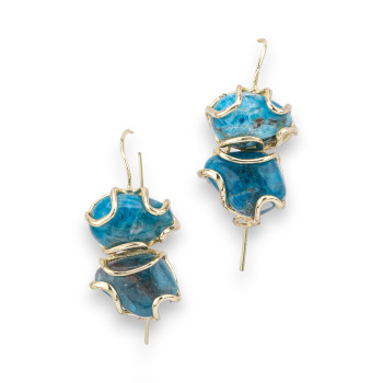 Apatite earrings