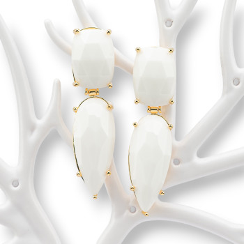Cat's eye earrings