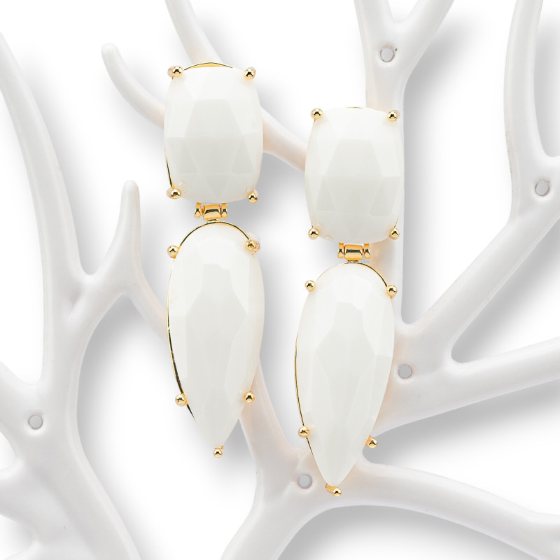 Cat's eye earrings
