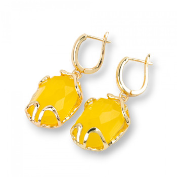 Cat's eye earrings