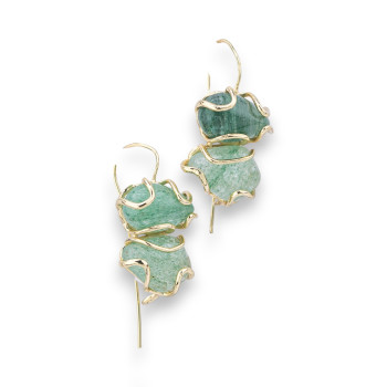 Aventurine earrings