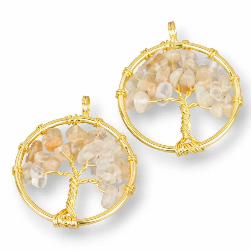 Tree of Life, Citrine pendant