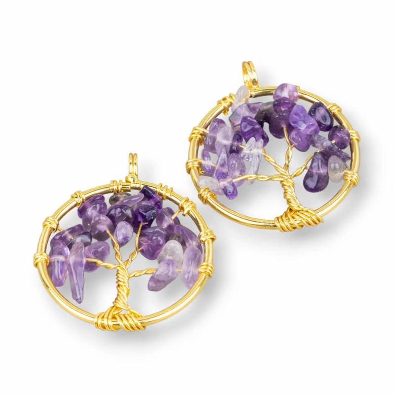 Tree of Life, Amethyst pendant