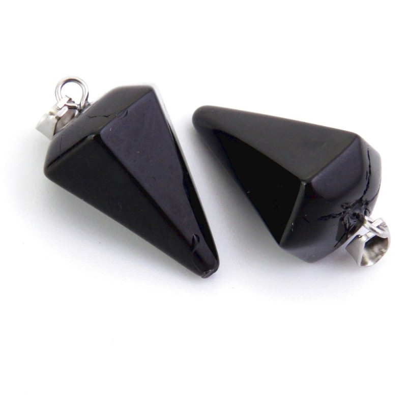 Onyx - pendant "Pendulum" (1 pc.)
