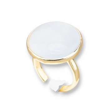 Cat's eye round ring