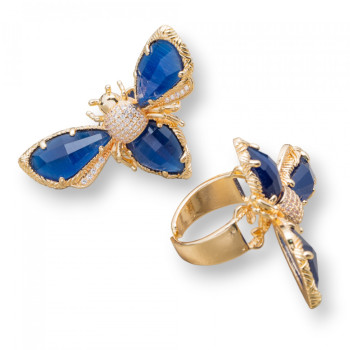 Bee, cat's eye ring