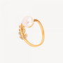 925 silver ring with pearl
