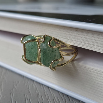 Aventurine ring