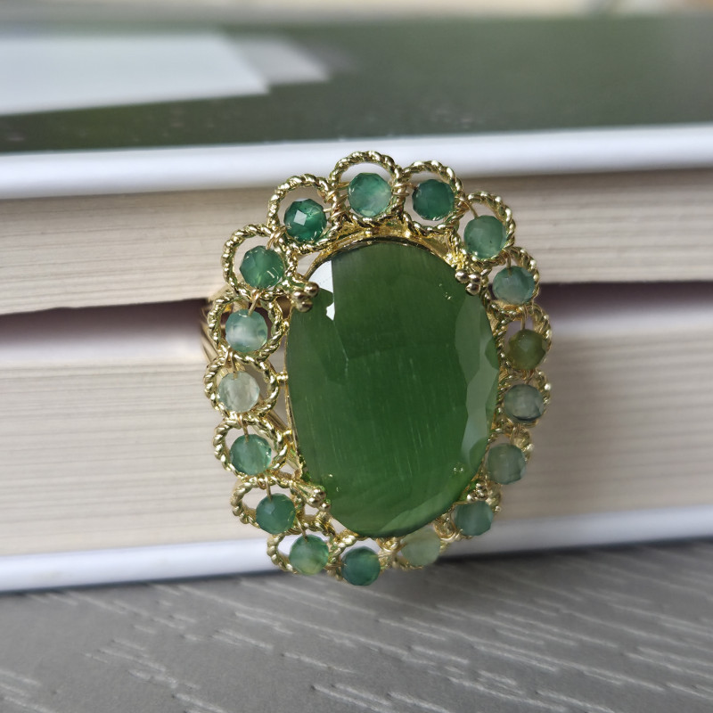 Cat's eye ring