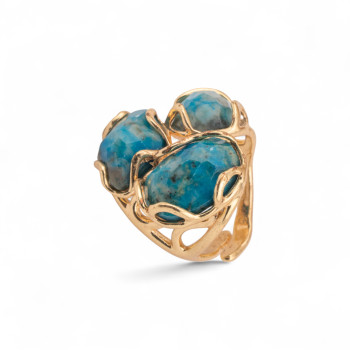 Apatite, adjustable ring