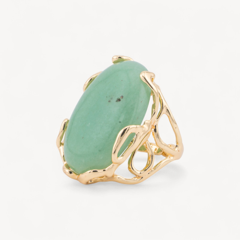 Aventurine ring