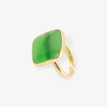 Square-shaped ring