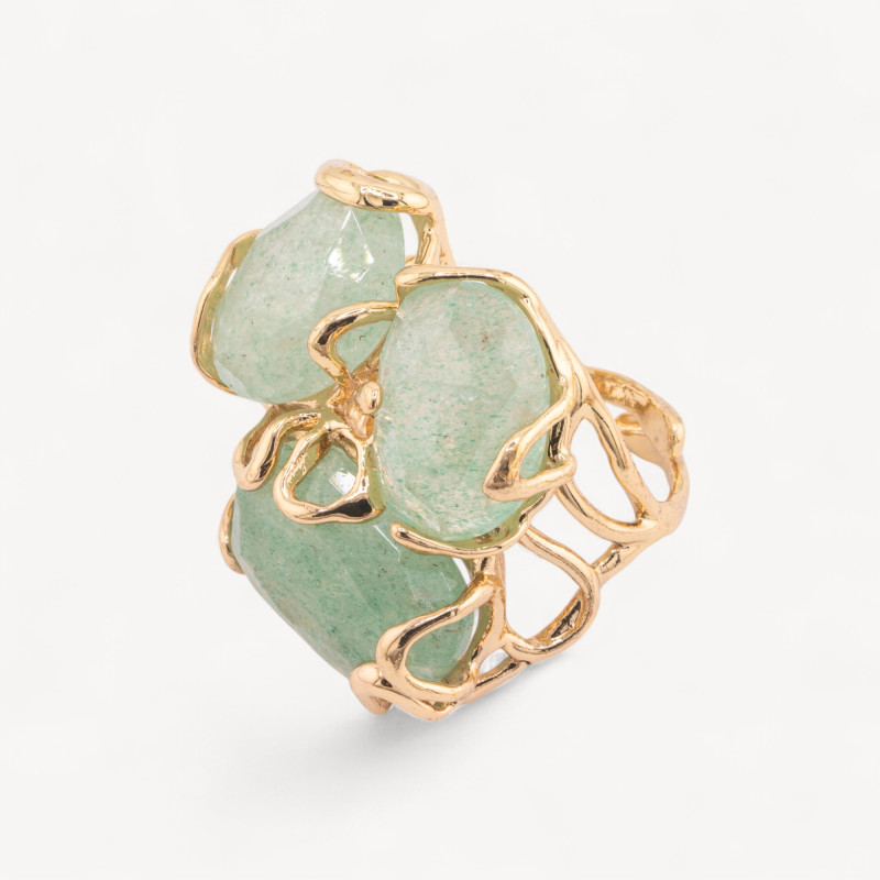 Aventurine ring