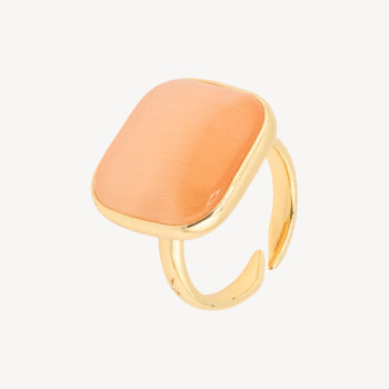 Square-shaped ring
