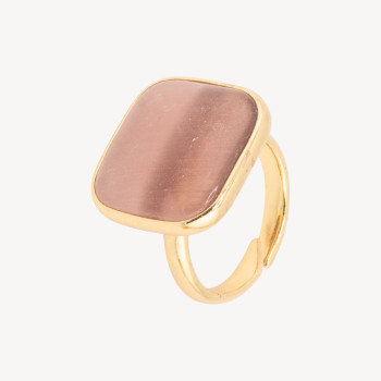 Square-shaped ring