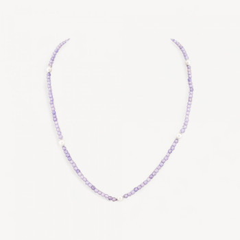 Kaklarota ar 925 sudraba aizdari, violeta