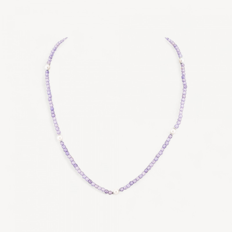 Kaklarota ar 925 sudraba aizdari, violeta