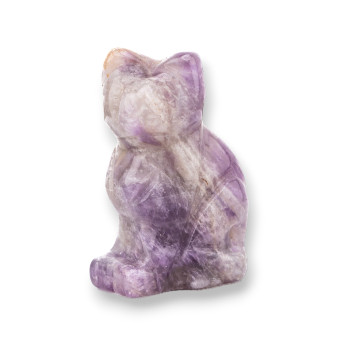Amethyst Cat Figurine