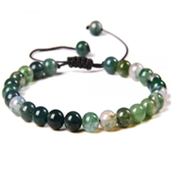 Moss Agate - bracelet