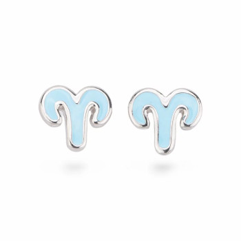 Aries Zodiac Earrings