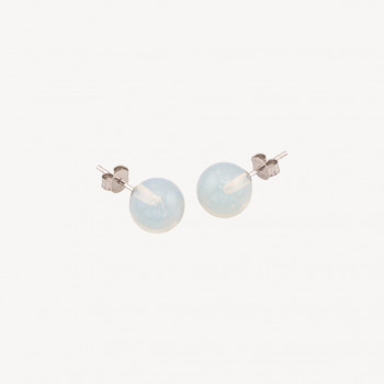 Opal 925 silver earrings