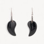 925 silver earrings - Onyx