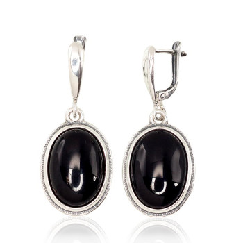 Onikss - sudraba auskari