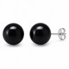 Onyx earrings