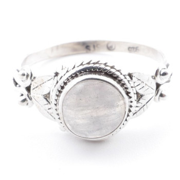Moonstone - silver ring