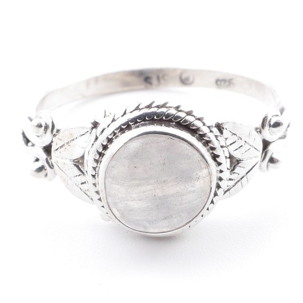 Moonstone - silver ring