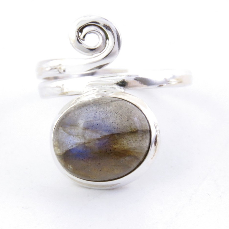 Labradorite - silver ring