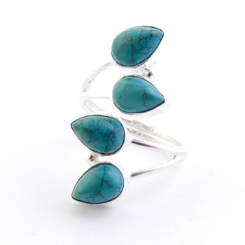 Turquoise - silver ring