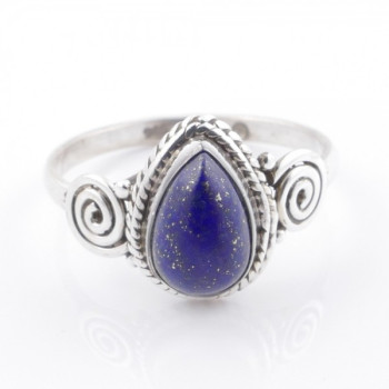Lapis lazuli - silver ring