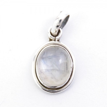 Moonstone - silver pendant