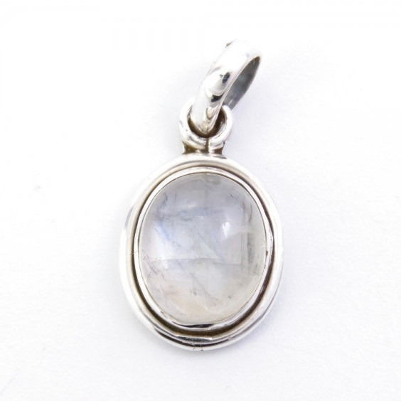Moonstone - silver pendant