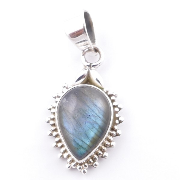Labradorite - silver pendant