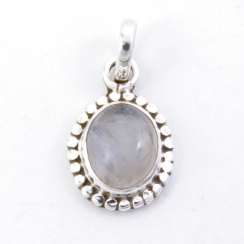 Moonstone - silver pendant
