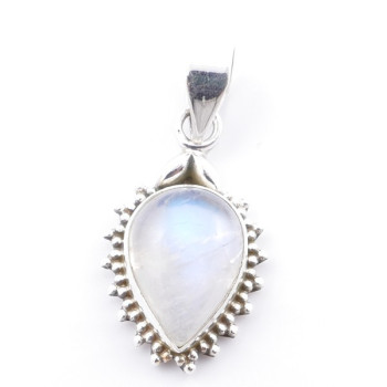 Moonstone - silver pendant
