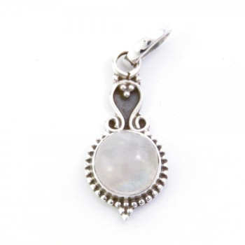 Moonstone - silver pendant