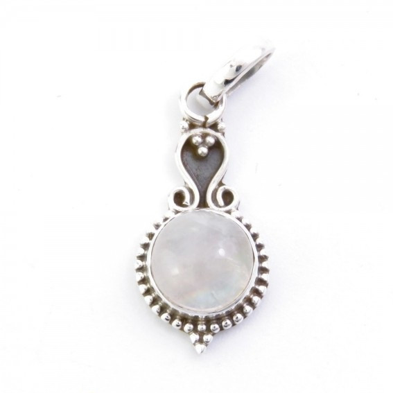 Moonstone - silver pendant