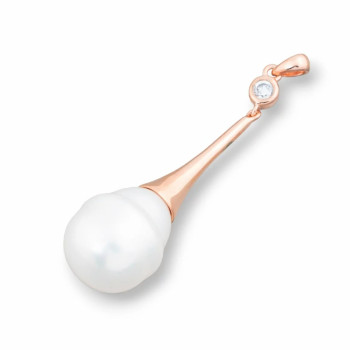 Silver pendant with Mallorca pearl