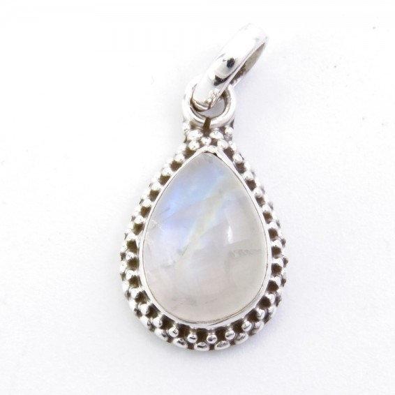 Moonstone - silver pendant