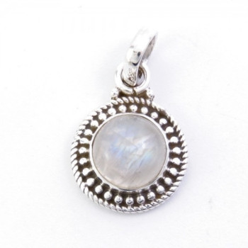 Moonstone - silver pendant