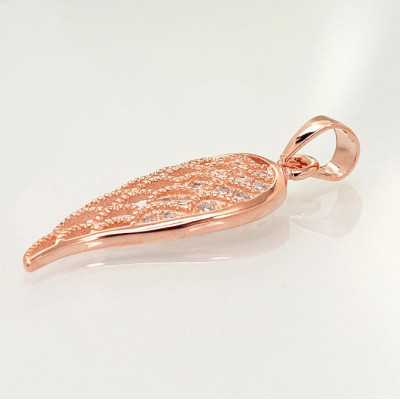 Angel wing 925 silver pendant