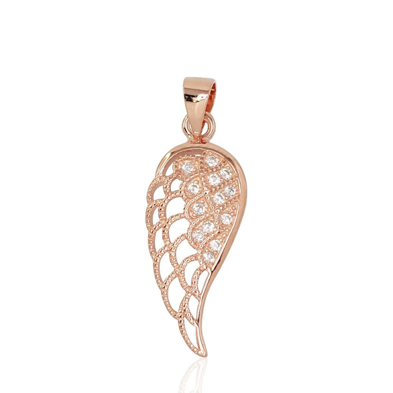 Angel wing 925 silver pendant
